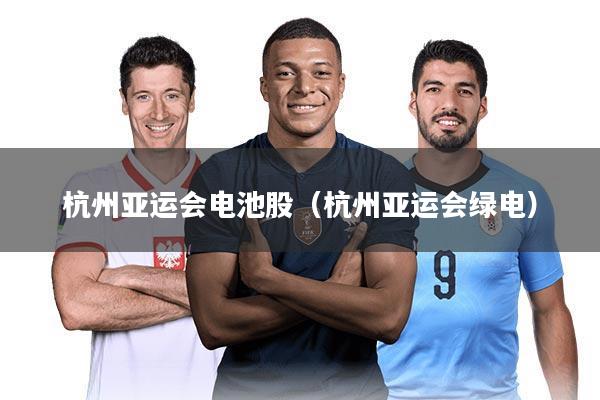 杭州亚运会电池股(杭州亚运会绿电)